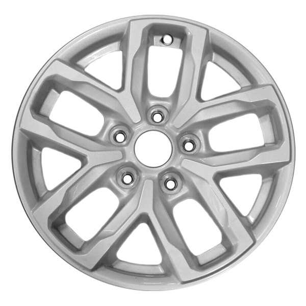 Replace® - 17 x 7.5 5 Split-Spoke Painted Sparkle Silver Alloy Factory Wheel (Factory Take Off)