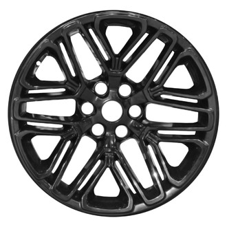 Replace® - 6 Split-Spoke Painted Gloss Black 22x9 Alloy Factory Wheel - Remanufactured