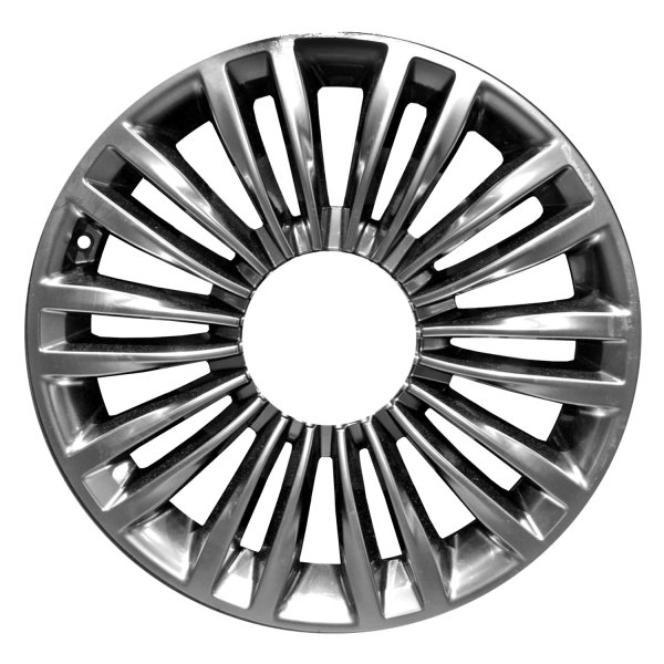 Replace® - 19 x 8.5 10 Double-Spoke Hyper Silver Alloy Factory Wheel (Remanufactured)