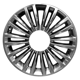 Replace® - 10 Double-Spoke Hyper Silver 19x8.5 Alloy Factory Wheel - Remanufactured