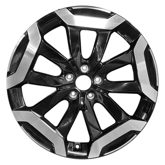 Replace® - 5 Split-Spoke Machined Gloss Black 20x7.5 Alloy Factory Wheel - Remanufactured