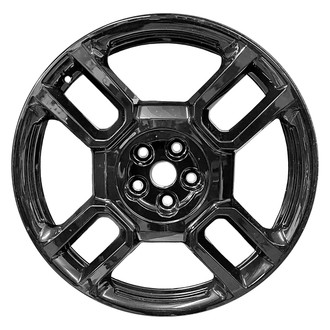 Replace® - 8 I-Spoke Painted Gloss Black 21x9 Alloy Factory Wheel - Remanufactured