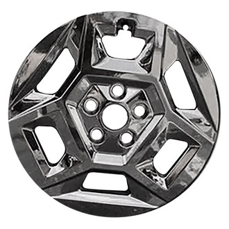 Replace® - 6 I-Spoke All Painted Gloss Black 17x6.5 Alloy Factory Wheel - Remanufactured