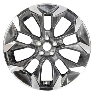 Replace® - 5 Split-Spoke Machined Gloss Black 20x8.5 Alloy Factory Wheel - Remanufactured