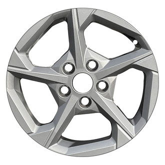 Replace® - 5-Spoke All Painted Medium Charcoal Matte 16x6.5 Alloy Factory Wheel - Remanufactured
