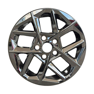 Replace® - 10 I-Spoke All Painted Gloss Black 16x6.5 Alloy Factory Wheel - Remanufactured