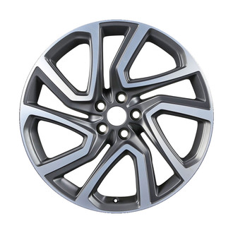 Replace® - 5 Split-Spoke Machined Dark Charcoal Matte 22x9.5 Alloy Factory Wheel - Remanufactured