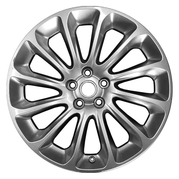 Replace® - 20 x 8.5 12 Spiral-Spoke Sparkle Silver Alloy Factory Wheel (Factory Take Off)