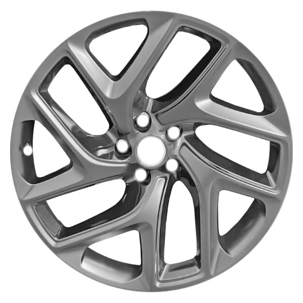 Replace® - 22 x 9.5 5 Y-Spoke Painted Black Alloy Factory Wheel (Remanufactured)
