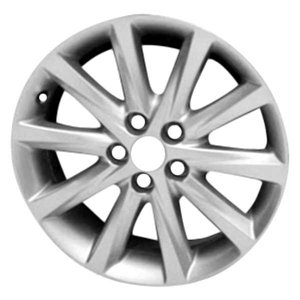 Replace® - 16 x 6 10 I-Spoke Light Silver Metallic Alloy Factory Wheel (Factory Take Off)