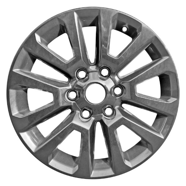 Replace® - 18 x 7.5 12-Spoke Painted Gloss Black Alloy Factory Wheel (Remanufactured)