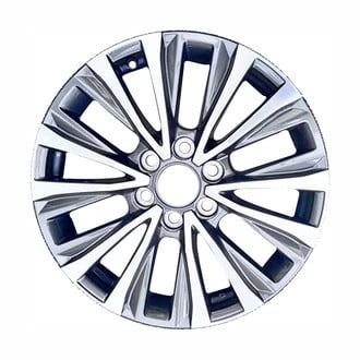 Replace® - 12 I-Spoke Machined Medium Charcoal Metallic 20x8 Alloy Factory Wheel - Remanufactured
