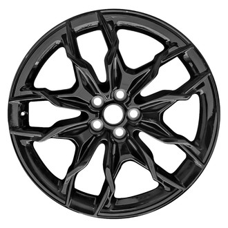 Replace® - 10 I-Spoke All Painted Gloss Black 22x9 Alloy Factory Wheel - Remanufactured