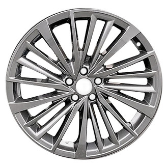 Replace® - 20 I-Spoke Machined Gloss Black 21x8 Alloy Factory Wheel - Remanufactured