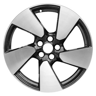 Replace® - 5-Spoke Machined Gloss Black 21x9.5 Alloy Factory Wheel - Remanufactured