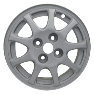 Replace® - 9 I-Spoke Silver 14x5.5 Alloy Factory Wheel - Replica