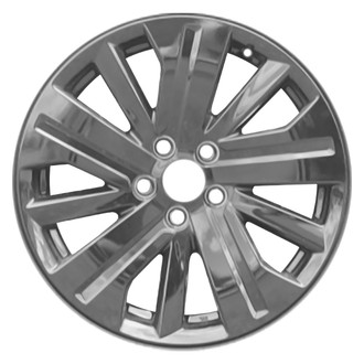 Replace® - 10-Spoke Painted Gloss Black 18x7 Alloy Factory Wheel - Remanufactured