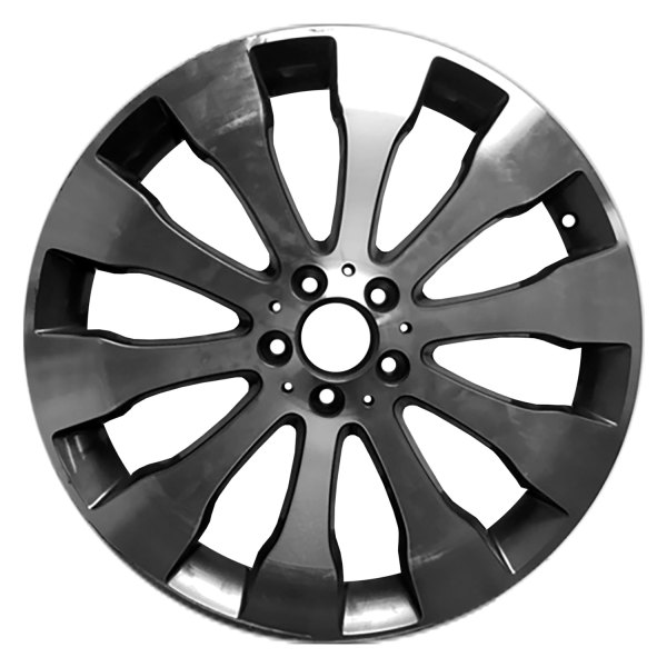 Replace® - 20 x 8.5 10 I-Spoke Charcoal with Machined Accents Alloy Factory Wheel (Factory Take Off)