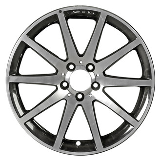 Replace® - 10-Spoke Machined Gloss Black 18x9 Alloy Factory Wheel - Remanufactured