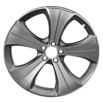 Replace® - 5-Spoke Machined Medium Silver 21x11 Alloy Factory Wheel - Remanufactured