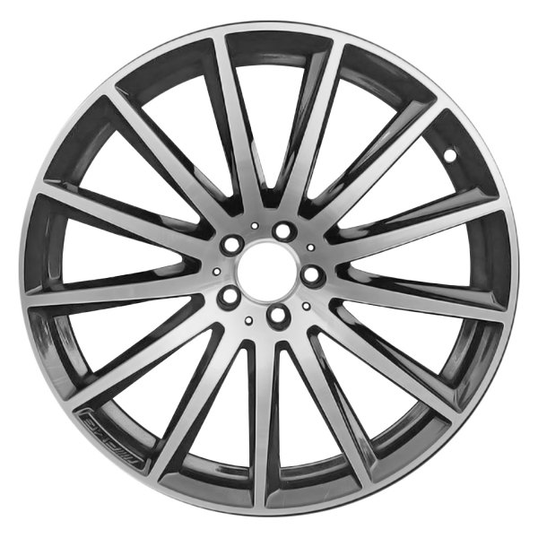 Replace® - 22 x 11.5 13 I-Spoke Machined Gloss Black Alloy Factory Wheel (Remanufactured)