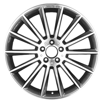Replace® - 14 I-Spoke Machined Medium Charcoal Metallic 20x8 Alloy Factory Wheel - Remanufactured