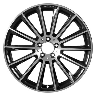 Replace® - 14 I-Spoke Machined Gloss Black 20x8 Alloy Factory Wheel - Remanufactured