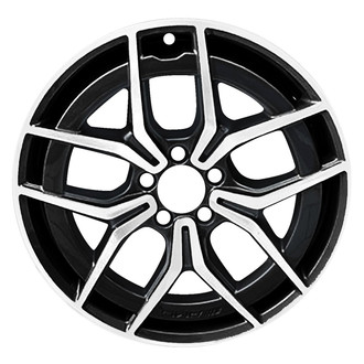 Replace® - 5 Split-Spoke Machined Medium Charcoal Metallic 19x8 Alloy Factory Wheel - Remanufactured