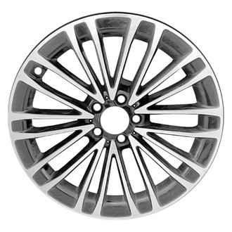 Replace® - 20 I-Spoke Black 19x8.5 Alloy Factory Wheel - Remanufactured