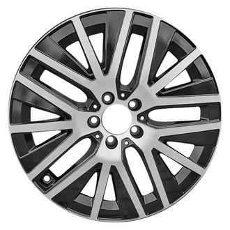 Replace® - Triple 5-Spoke Machined Gloss Black 19x8 Alloy Factory Wheel - Remanufactured