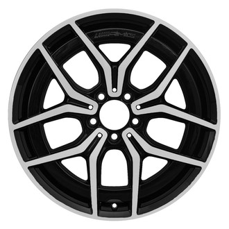 Replace® - 5 Y-Spoke Machined Gloss Black 19x7.5 Alloy Factory Wheel - Remanufactured