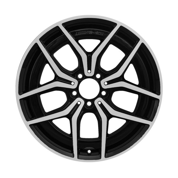 Replace® - 19 x 9 5 Y-Spoke Machined Gloss Black Alloy Factory Wheel (Remanufactured)