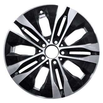 Replace® - 10 I-Spoke Machined Gloss Black 18x8.5 Alloy Factory Wheel - Remanufactured