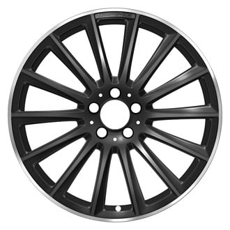 Replace® - 14 I-Spoke Machined Flange Gloss Black 20x9 Alloy Factory Wheel - Remanufactured