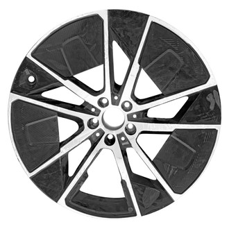 Replace® - 10 I-Spoke Machined Gloss Black 21x9.5 Alloy Factory Wheel - Remanufactured