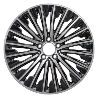 Replace® - 20 I-Spoke Machined Gloss Black 19x8 Alloy Factory Wheel - Remanufactured