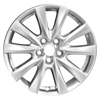 Replace® - 10 I-Spoke Light Silver Metallic 18x7 Alloy Factory Wheel - Remanufactured
