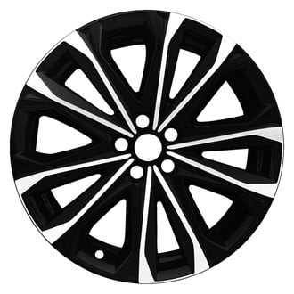 Replace® - 10 I-Spoke Machined Gloss Black 20x8 Alloy Factory Wheel - Remanufactured