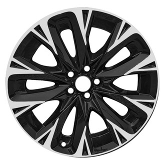 Replace® - 10 I-Spoke Machined Black 21x9.5 Alloy Factory Wheel - Remanufactured