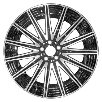 Replace® - 15 I-Spoke Machined Gloss Black 21x8.5 Alloy Factory Wheel - Replica