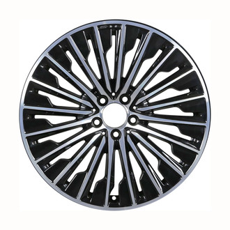 Replace® - 20 I-Spoke Machined Gloss Black 20x9.5 Alloy Factory Wheel - Remanufactured