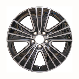 Replace® - 5-Spoke Machined Gloss Black 18x8 Alloy Factory Wheel - Remanufactured