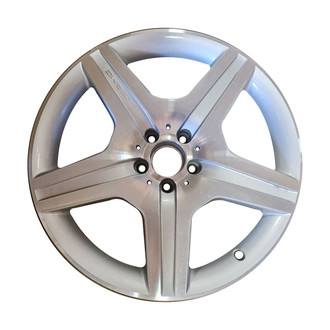 Replace® - 5-Spoke Machined Light Silver Metallic 19x9.5 Alloy Factory Wheel - Remanufactured
