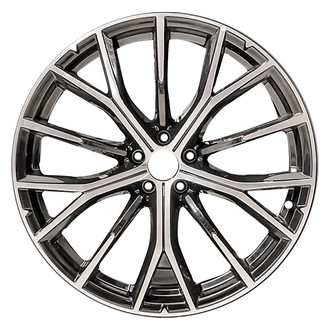 Replace® - 10 I-Spoke Machined Gloss Black 20x9.5 Alloy Factory Wheel - Remanufactured