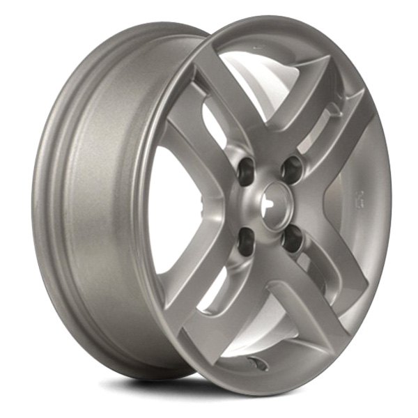 Replace® - 16 x 6 4 Double I-Spoke Silver Alloy Factory Wheel (Remanufactured)