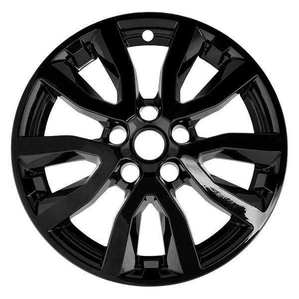 Replace® - 17 x 7 5 V-Spoke Gloss Black Alloy Factory Wheel (Replica)