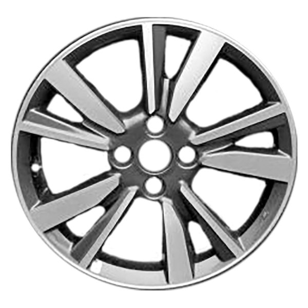 Replace® - 16 x 6 5 Double-Spoke Machined Medium Charcoal Alloy Factory Wheel (Factory Take Off)