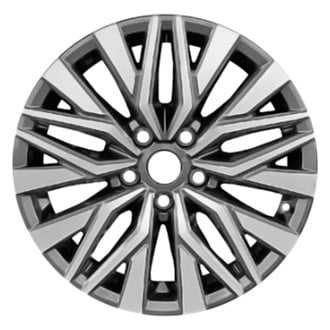 Replace® - 10 Split-Spoke Machined Charcoal 17x7.5 Alloy Factory Wheel - Replica