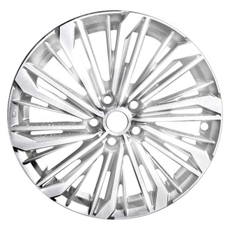 Replace® - 10 Split-Spoke Machined Medium Charcoal Metallic 19x8 Alloy Factory Wheel - Remanufactured