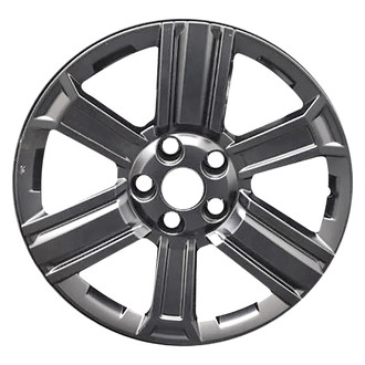 Replace® - 6 I-Spoke All Painted Black 17x7.5 Alloy Factory Wheel - Remanufactured